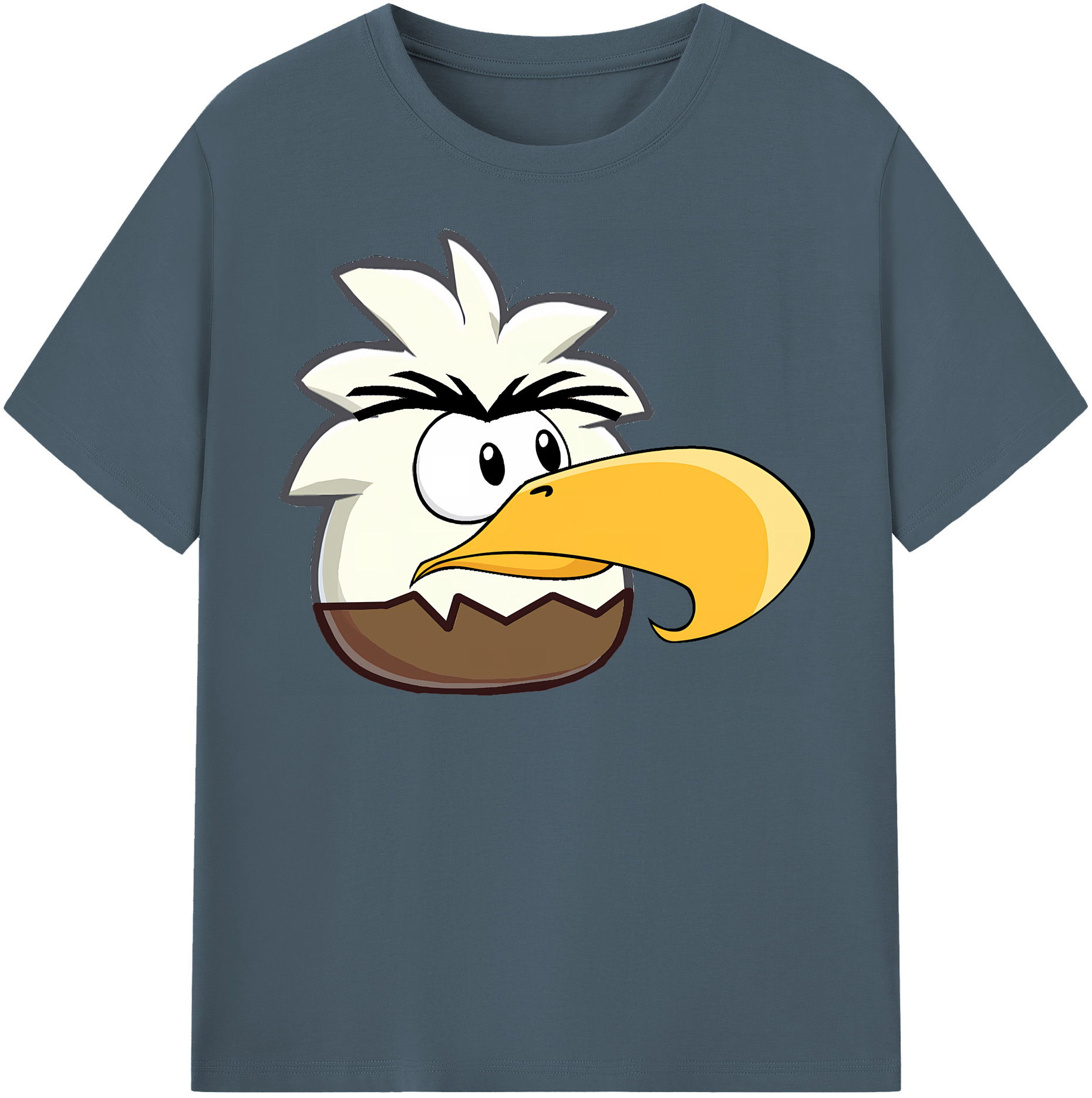 （画像用） Angry Birds アングリーバード 綿100％半袖Tシャツ（フロントプリント）
